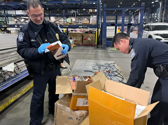 Customs inspection logistics support
